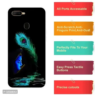 Stylish Silicon Printed Back Case Cover for Oppo A5s-thumb5