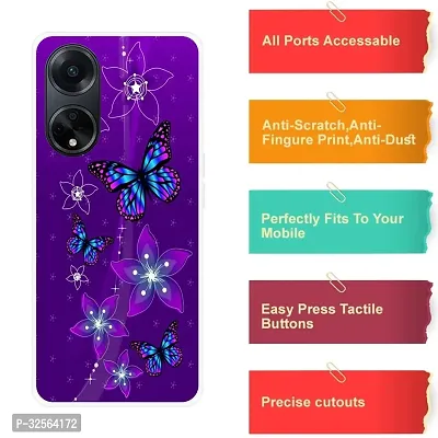 Trendy Silicone Printed Mobile Back Cover For Oppo F23 5G-thumb4