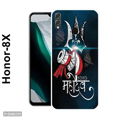 Designer Silicone Back Case Cover For HONOR 8X