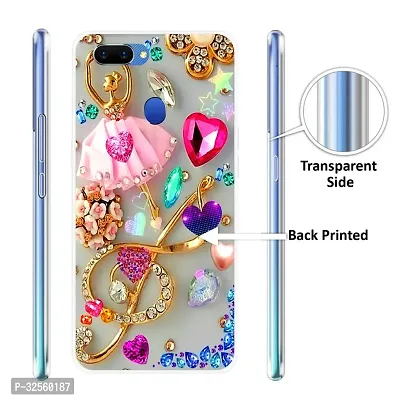 Stylish Silicon Printed Back Case Cover for Oppo A5-thumb2