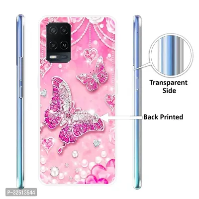 Stylish Silicon Printed Back Cover for Oppo A54-thumb2