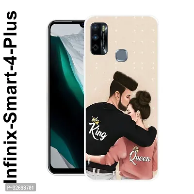 Stylish Back Cover for Infinix Smart 4 Plus-thumb0