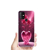 Stylish Silicon Printed Back Case Cover for Infinix Hot 10-thumb2