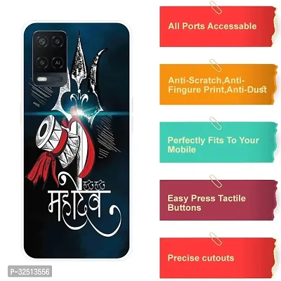 Stylish Silicon Printed Back Cover for Oppo A54-thumb4