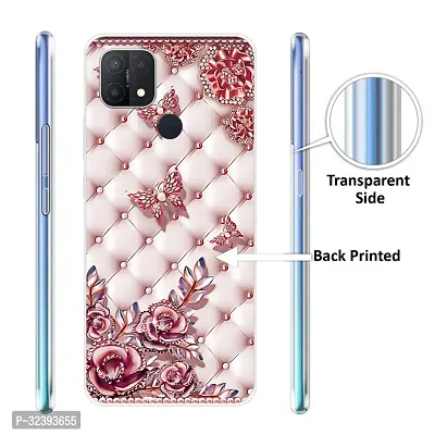 Stylish Silicon Printed Back Case Cover for Oppo A15-thumb3