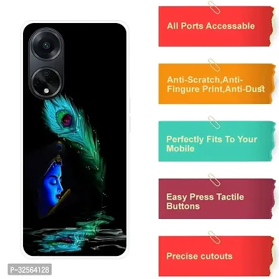 Trendy Silicone Printed Mobile Back Cover for Oppo F23-5G-thumb4