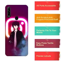 Stylish Silicon Printed Back Case Cover for Oppo A31-thumb1