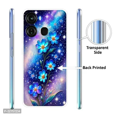 Stylish Multicolored Silicone Printed Back Case Cover For Itel-P-40-thumb2