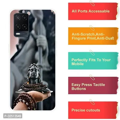 Stylish Silicon Printed Back Cover for Oppo A54-thumb4