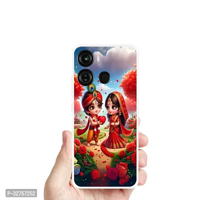 Stylish Multicolored Silicone Printed Back Case Cover For Itel-P-40-thumb3