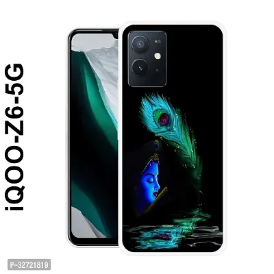 Stylish Silicon Printed Back Case Cover for Iqoo Z6 5G-thumb0