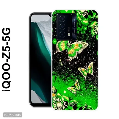 Stylish Silicon Printed Back Case Cover for Iqoo Z5 5G