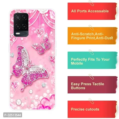 Stylish Silicon Printed Back Cover for Oppo A54-thumb4