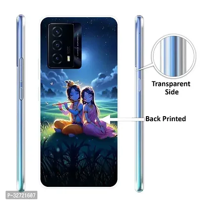 Stylish Silicon Printed Back Case Cover for Iqoo Z5 5G-thumb2