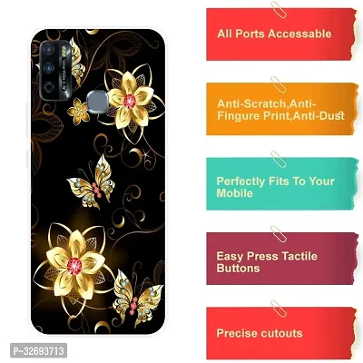 Stylish Back Cover for Infinix Smart 4 Plus-thumb4