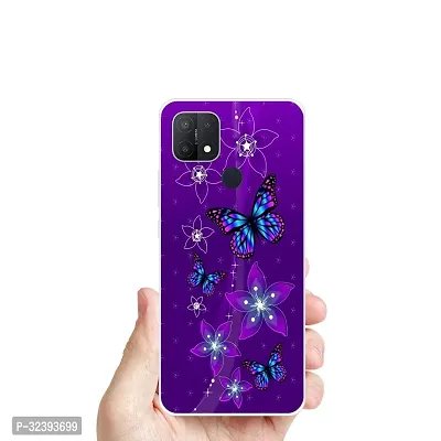 Stylish Silicon Printed Back Case Cover for Oppo A15-thumb4