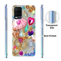 Stylish Silicon Printed Back Cover for Oppo A54-thumb1