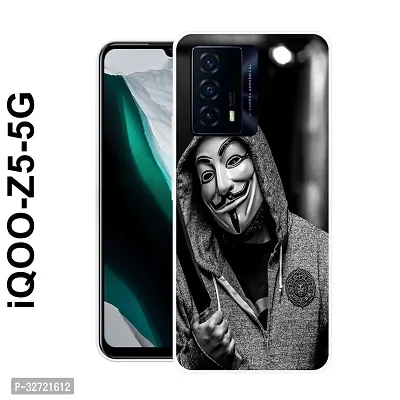 Stylish Silicon Printed Back Case Cover for Iqoo Z5 5G