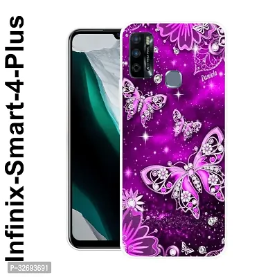 Stylish Back Cover for Infinix Smart 4 Plus