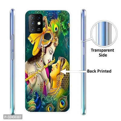 Stylish Silicon Printed Back Case Cover for Infinix Hot 10-thumb2