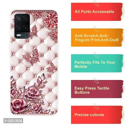 Stylish Silicon Printed Back Cover for Oppo A54-thumb4