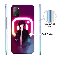 Stylish Silicon Printed Back Case Cover for Poco M3-thumb1