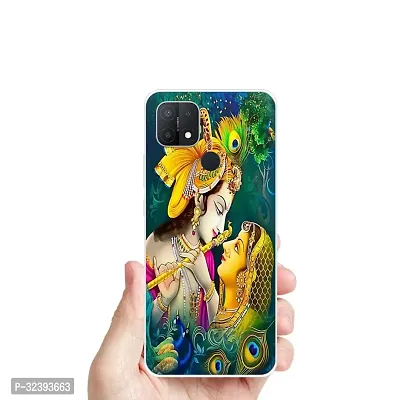 Stylish Silicon Printed Back Case Cover for Oppo A15-thumb4