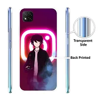 Stylish Silicon Printed Back Case Cover for Poco C3-thumb1