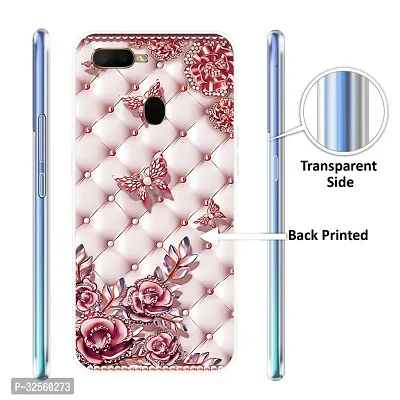 Stylish Silicon Printed Back Case Cover for Oppo A5s-thumb2