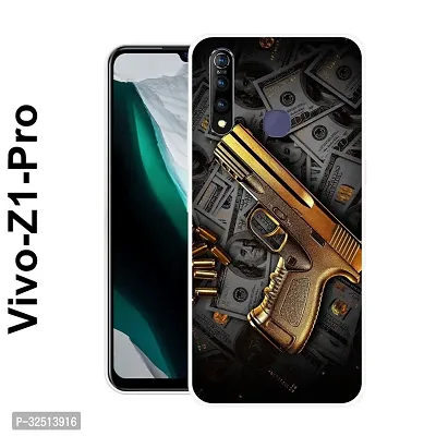 Stylish Silicon Back Cover for Vivo Z1 Pro-thumb0