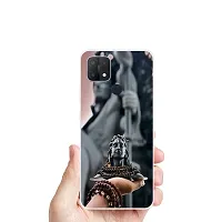 Stylish Silicon Printed Back Case Cover for Oppo A15-thumb3