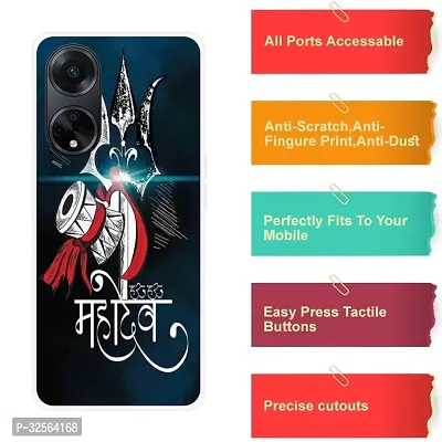 Trendy Silicone Printed Mobile Back Cover For Oppo- F23-5G-thumb4