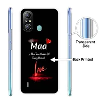 Stylish Silicon Printed Back Cover for Itel A49-thumb1