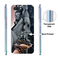 Stylish Silicon Printed Back Case Cover for Oppo A12-thumb1