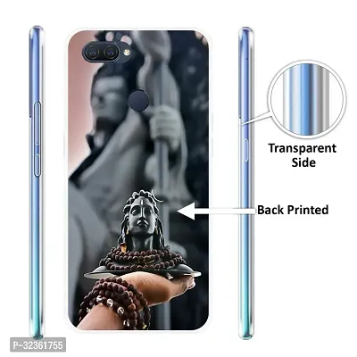 Stylish Silicon Printed Back Case Cover for Oppo A12-thumb2