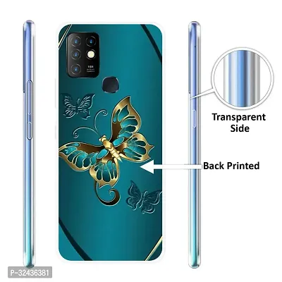 Stylish Silicon Printed Back Case Cover for Infinix Hot 10-thumb2