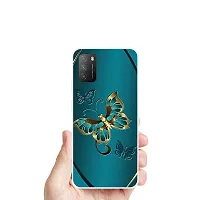 Stylish Silicon Printed Back Case Cover for Poco M3-thumb2