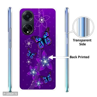 Trendy Silicone Printed Mobile Back Cover For Oppo F23 5G-thumb2