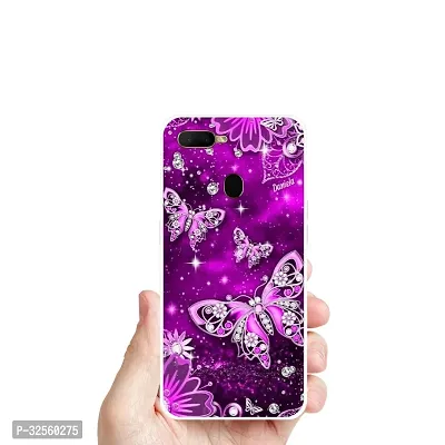 Stylish Silicon Printed Back Case Cover for Oppo A5s-thumb3