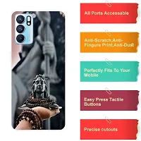 Stylish Silicon Printed Back Cover for Oppo Reno 6 5G-thumb3