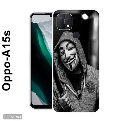 Stylish Silicon Back Cover for Oppo A15s