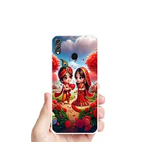 Stylish Silicon Printed Back Case Cover for Honor 8x-thumb2