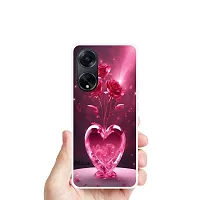 Trendy Silicone Printed Mobile Back Cover for Oppo F23-5G-thumb2