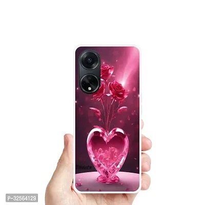 Trendy Silicone Printed Mobile Back Cover for Oppo F23-5G-thumb3