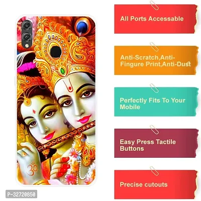 Stylish Silicon Printed Back Case Cover for Honor 8x-thumb4