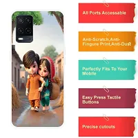 Stylish Silicon Printed Back Cover for Oppo A54-thumb3