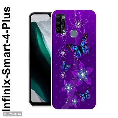 Stylish Back Cover for Infinix Smart 4 Plus