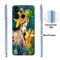 Stylish Multicolored Silicone Printed Back Case Cover For Itel-P-40-thumb1