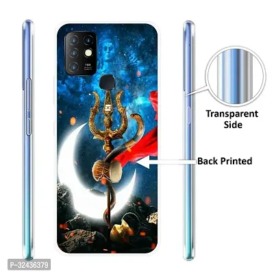 Stylish Silicon Printed Back Case Cover for Infinix Hot 10-thumb2