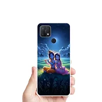 Stylish Silicon Back Cover for Oppo A15s-thumb2